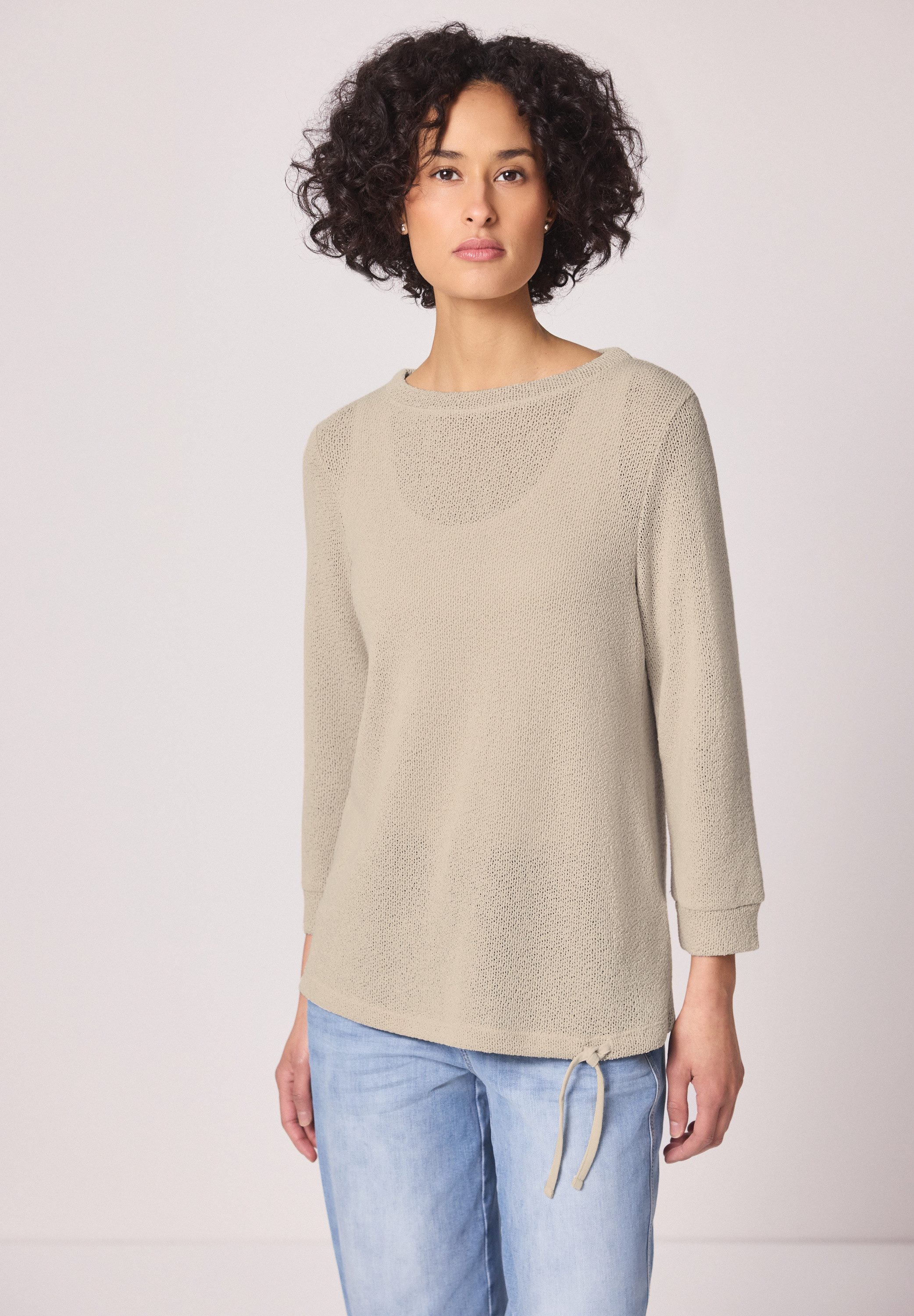 STREET ONE 3/4-Arm-Shirt mit 3/4 Ärmeln günstig online kaufen