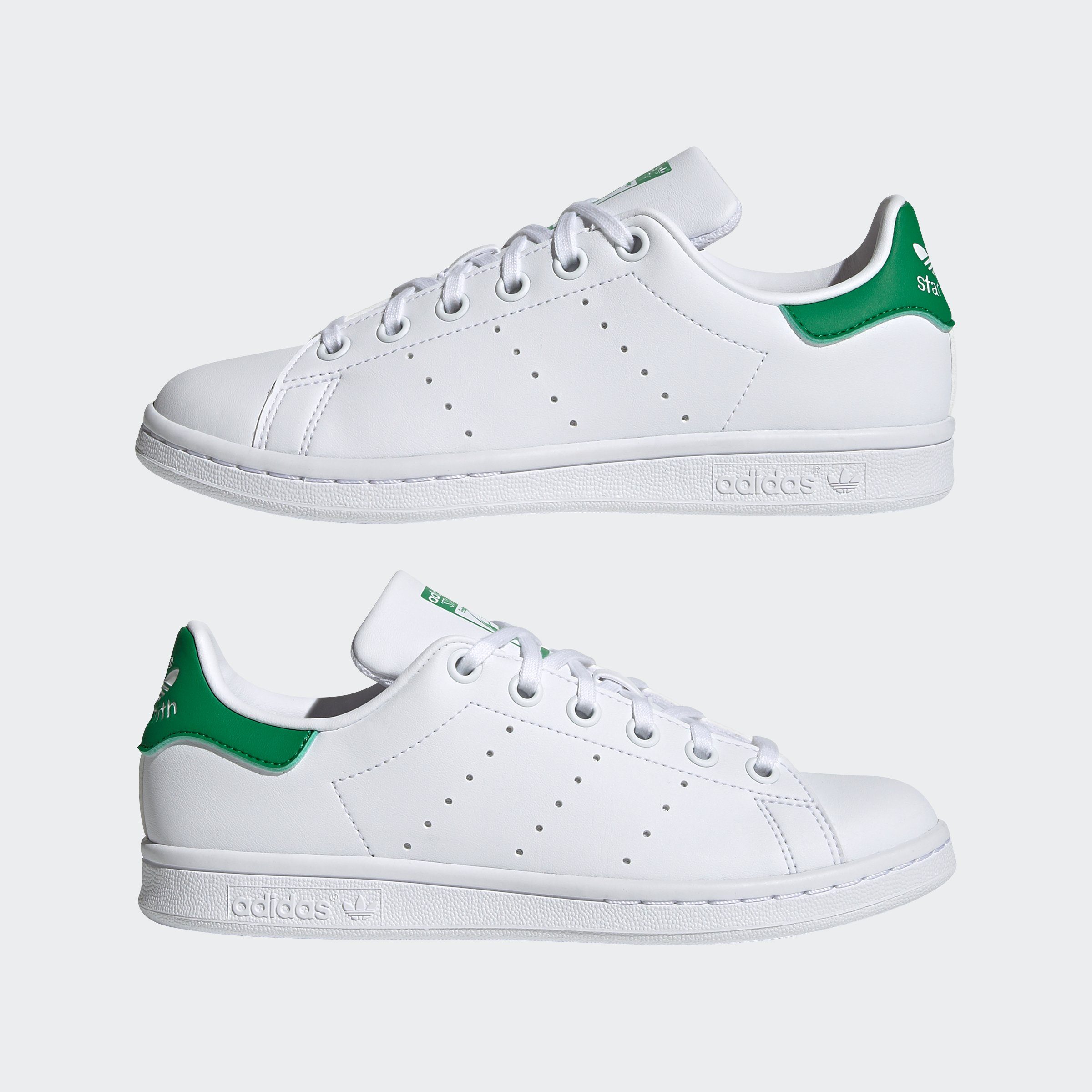 STAN SMITH FTWWHT-FTWWHT-GREEN Originals Sneaker J adidas