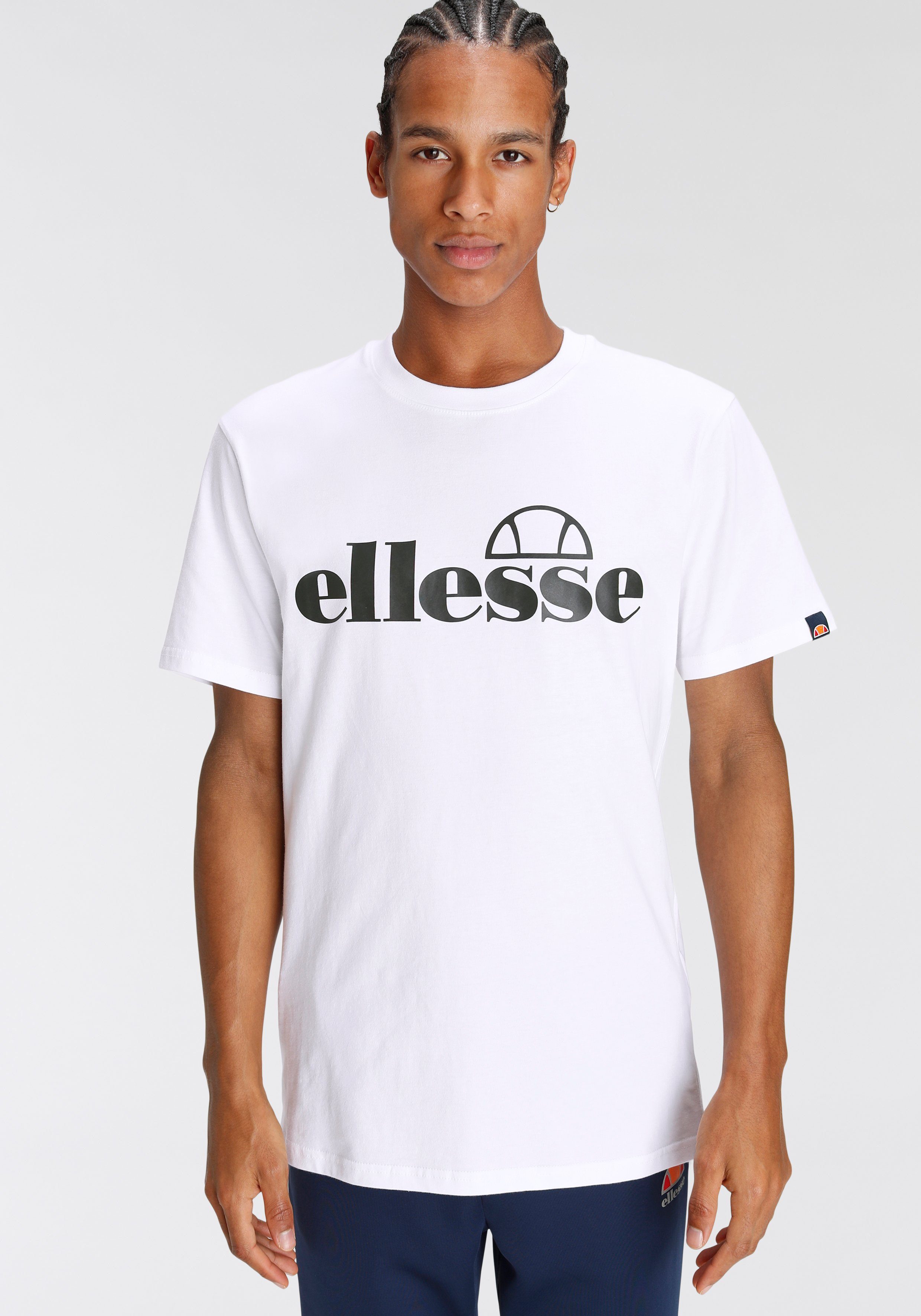 Ellesse FUENTI 2-tlg) T-Shirt (Packung, SET weiß