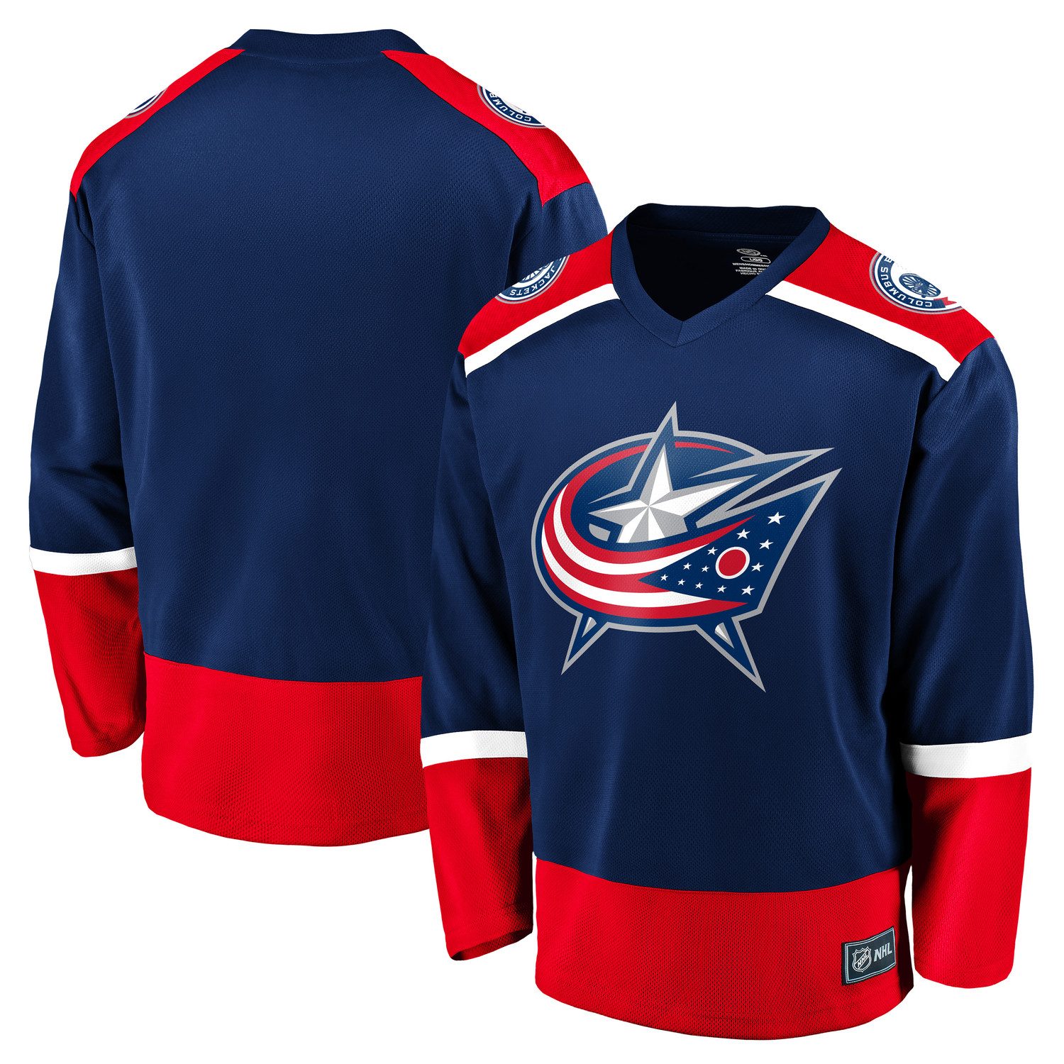 Fanatics Eishockeytrikot Fanatics Trikot Columbus Blue Jackets Home Value Jersey