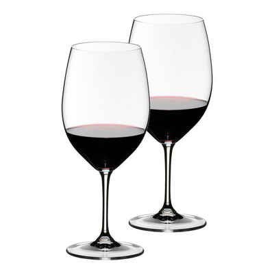 RIEDEL Glas Rotweinglas Vinum Cabernet Sauvignon Merlot Gläser 610 ml, Glas