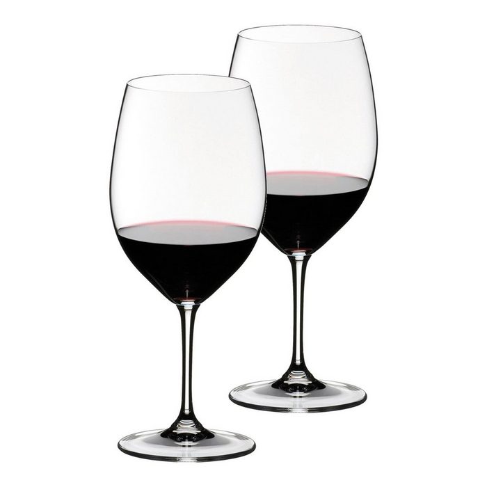 RIEDEL Glas Rotweinglas Vinum Cabernet Sauvignon Merlot Gläser 610 ml Glas