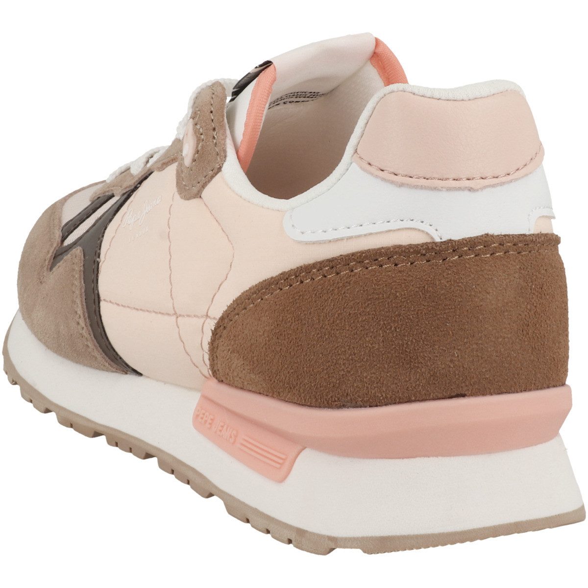 Pepe Jeans Brit Camp Damen Sneaker Turnschuhe, Sportschuhe, Freizeitschuhe, Halbschuhe, Schnürschuhe