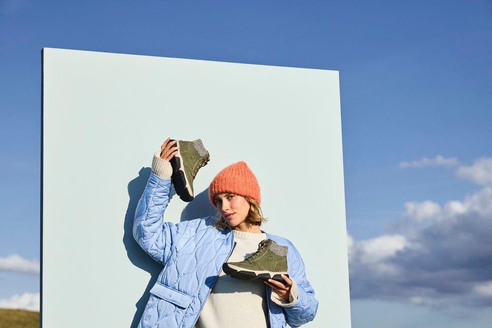 Rieker Winterboots, Schnürboots, Stiefelette mit praktischem Innenreißversc günstig online kaufen