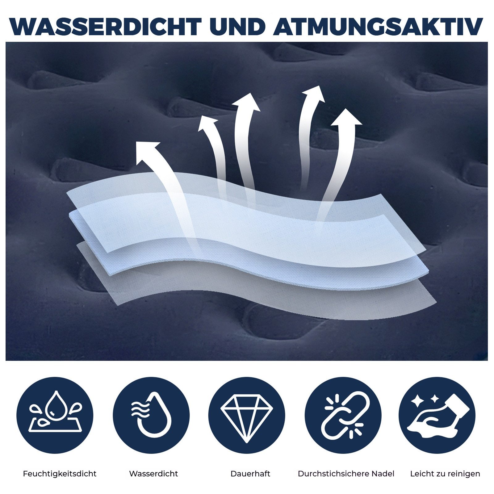 BlingBin Luftbett Luftmatratze, Reisebett Bett, Aufblasbares günstig online kaufen