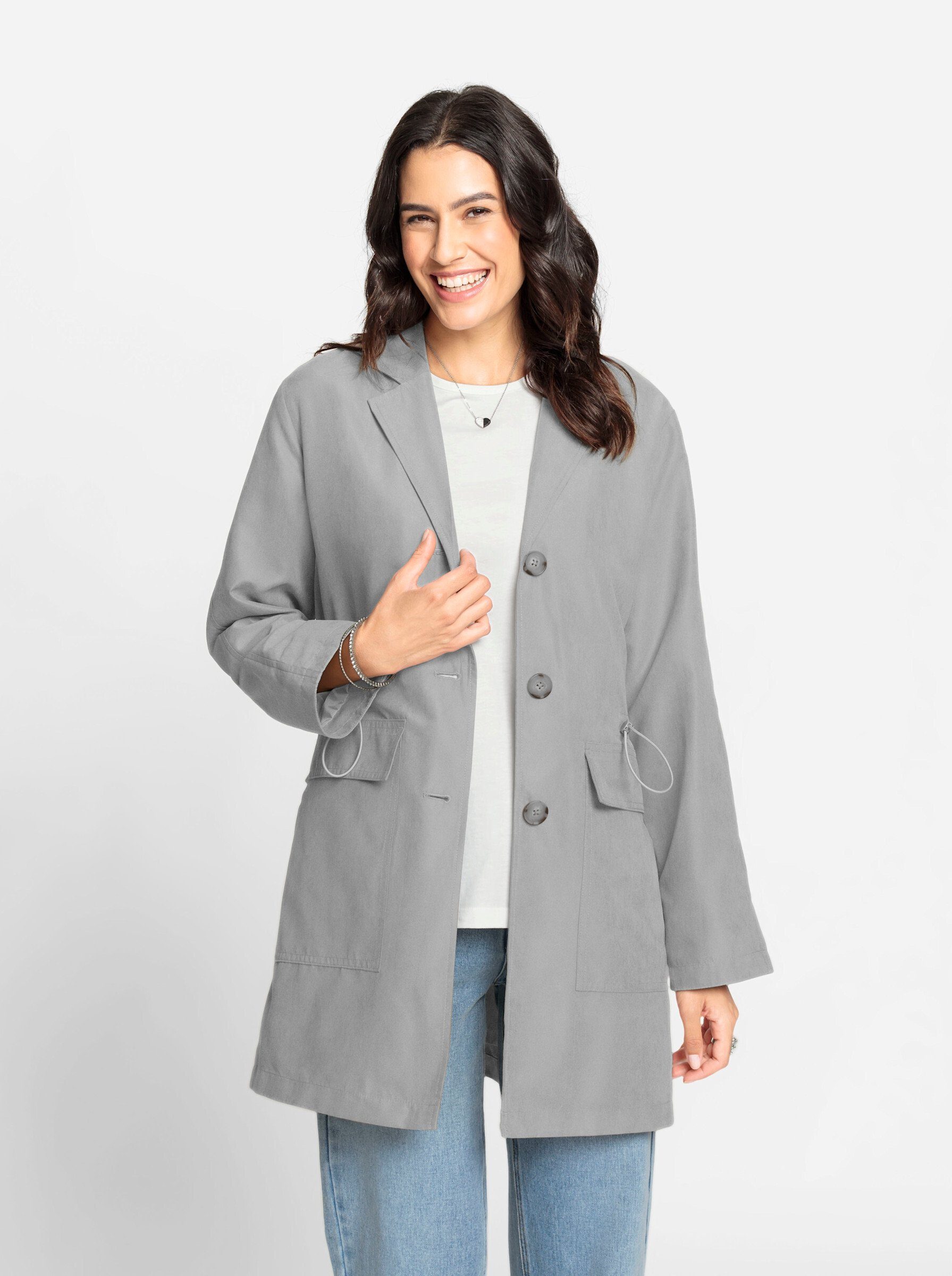 Allwetterjacke Longjacke Langarm