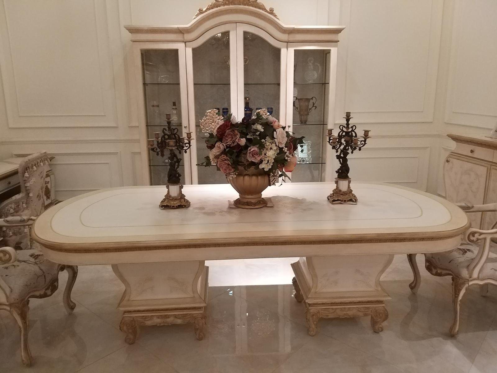 JVmoebel Esstisch, Königlicher Esstisch Tisch Holz Tische Barock Rokoko Esszimmer