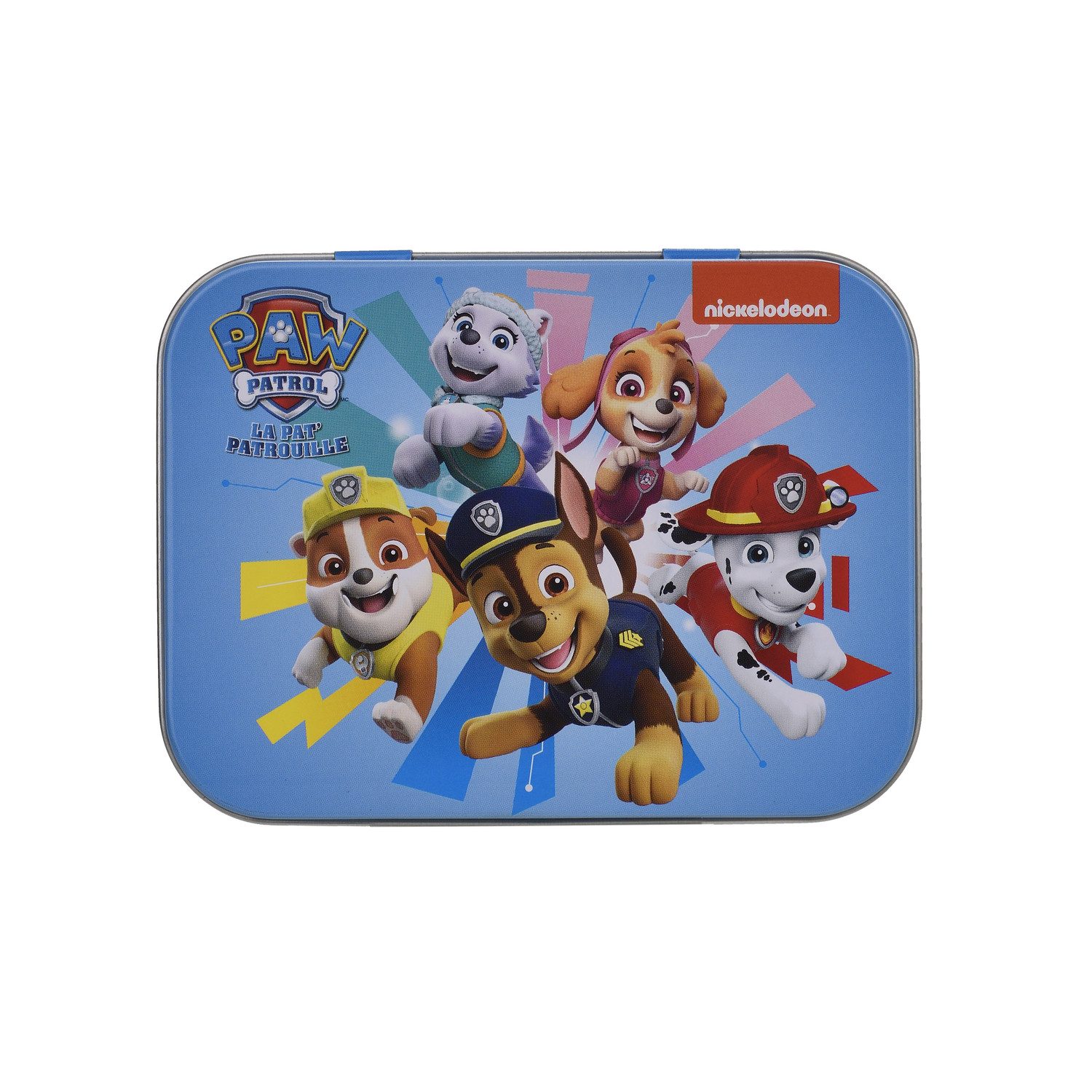 HF Home Flair Wundpflaster Paw Patrol Freunde Kinder Pflaster-Box mit 24 bunten Motiv-Pflastern (1 St), Motiv: Paw Patrol Friends, blau