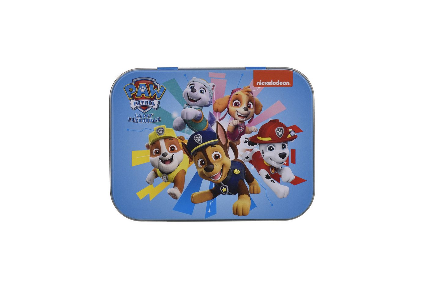 HF Home Flair Wundpflaster Paw Patrol Freunde Kinder Pflaster-Box mit 24 bunten Motiv-Pflastern (1 St), Motiv: Paw Patrol Friends, blau
