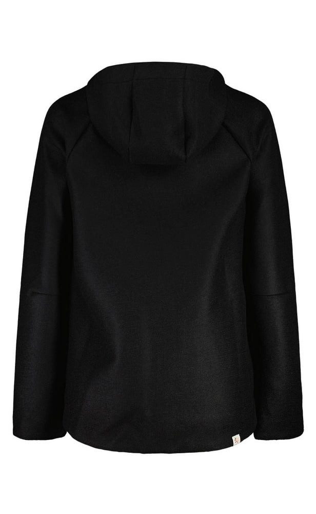 Maloja Fleecejacke FlachauM mit Kapuze (Alpine Wool) schwarz Damen günstig online kaufen
