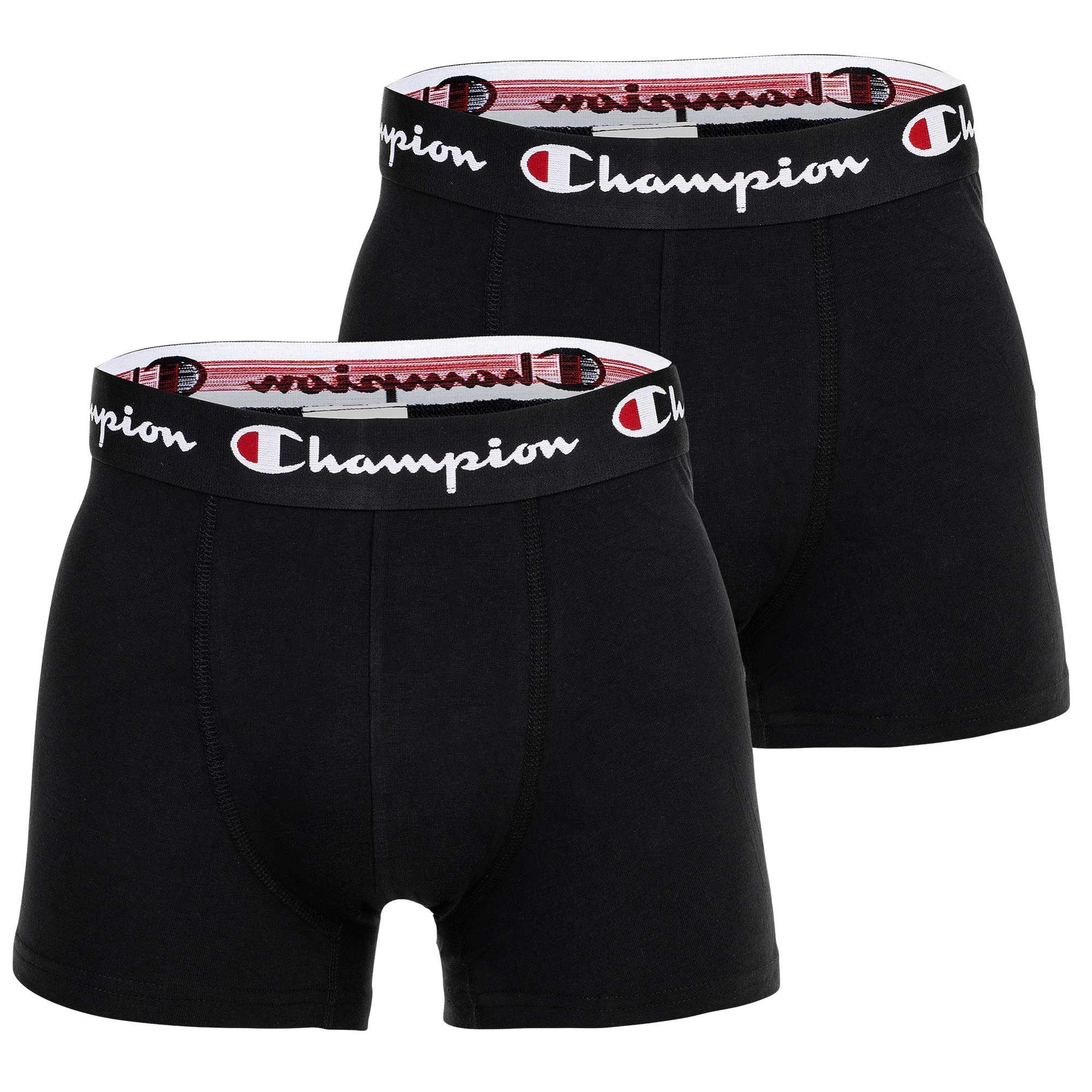 Champion Boxer Herren Boxershort 2er Pack Baumwollmischung (Packung, 2er Pack)