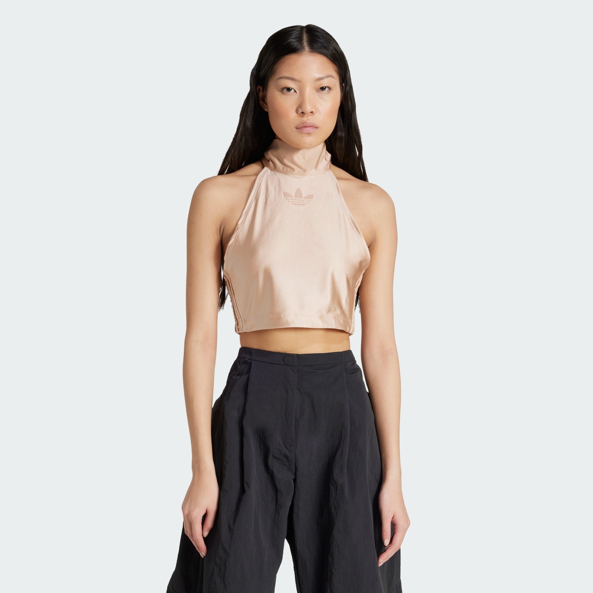 adidas Originals Sporttasche TIE-NECK CROP-TOP günstig online kaufen