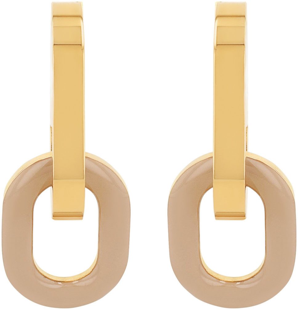 JOOP! Paar Ohrstecker, mit Emaille - Einhänger abnehmbar
