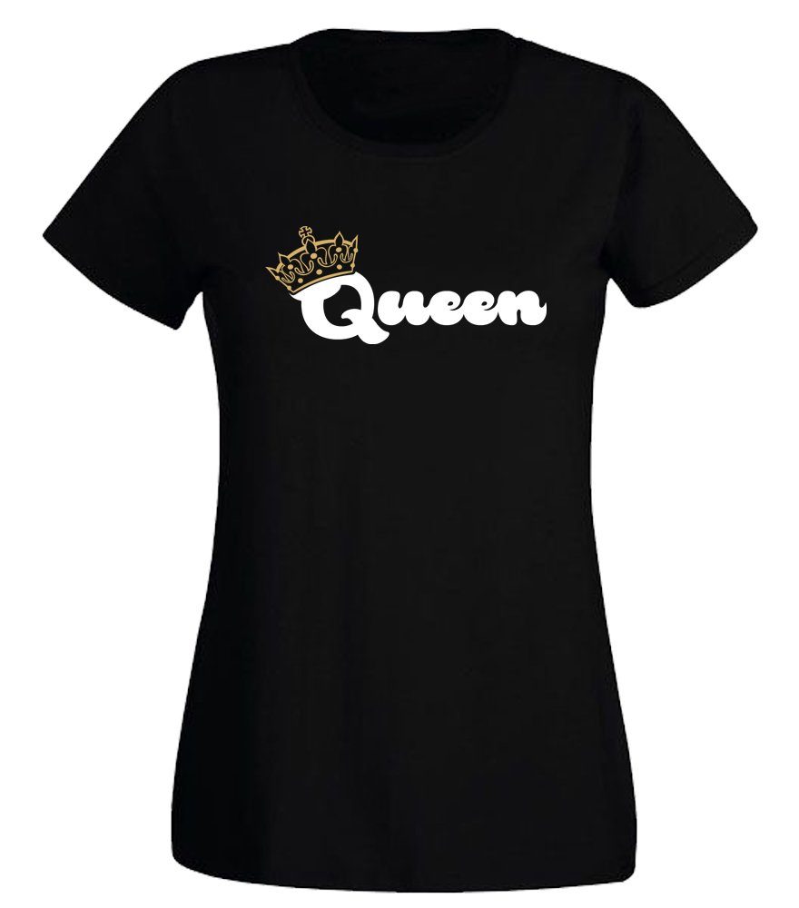 T-Shirt Königsfamilie - King, Queen, Prince & Princess