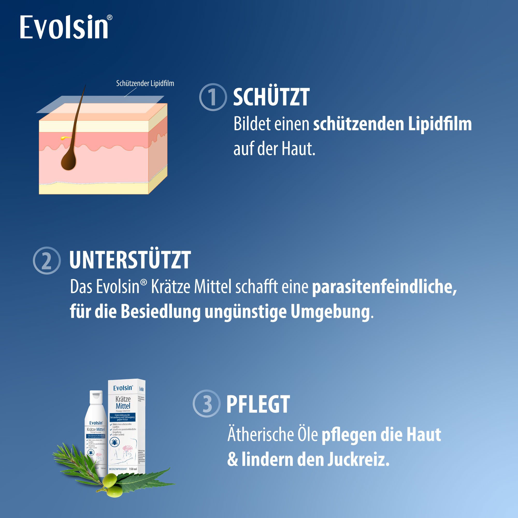 Evolsin Hautcreme Evolsin® Krätze Mittel