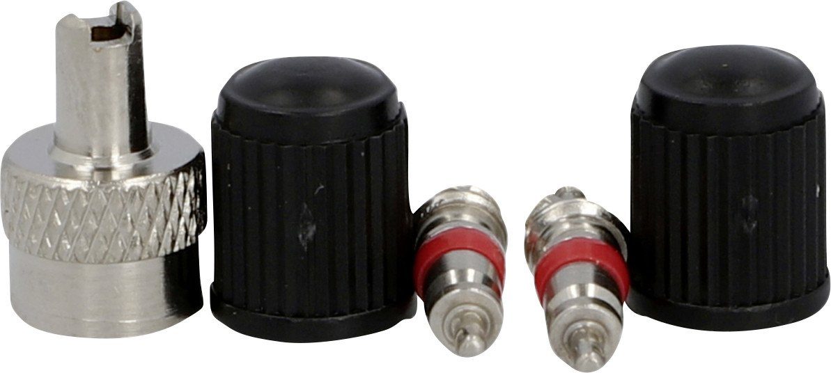 fischer Ventilkappe Fischer Ventil-Set Auto mit Инструмент 2 Stück