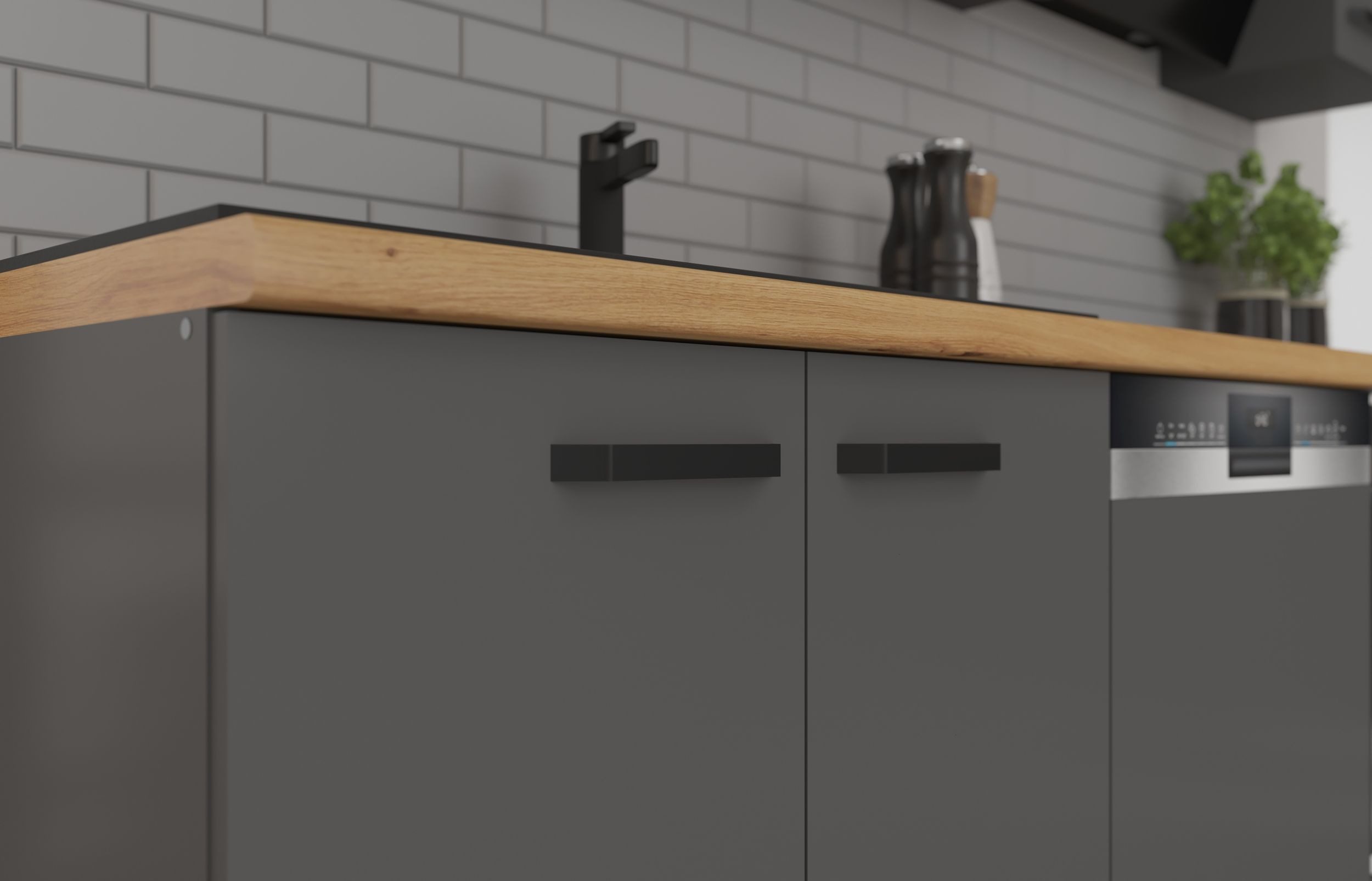 Küchen-Preisbombe Winkelküche NESSA 250x250 cm Küchenzeile Küchenblock Küch günstig online kaufen