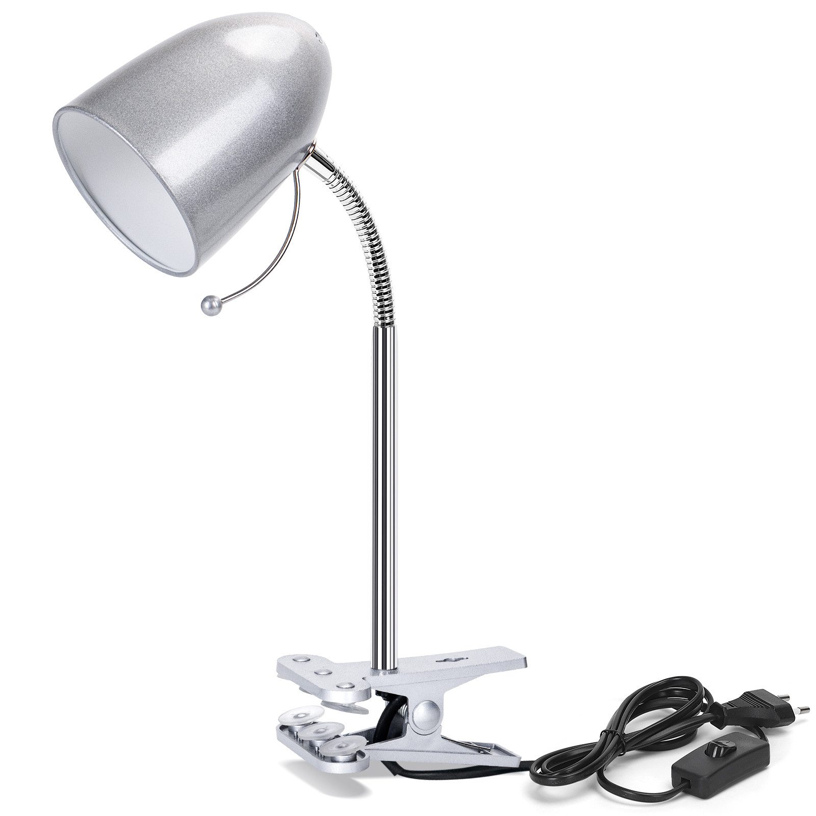 Aigostar LED Klemmleuchte Klemmlampe E27 Modell LED 153cm Kabel Schreibtisc günstig online kaufen
