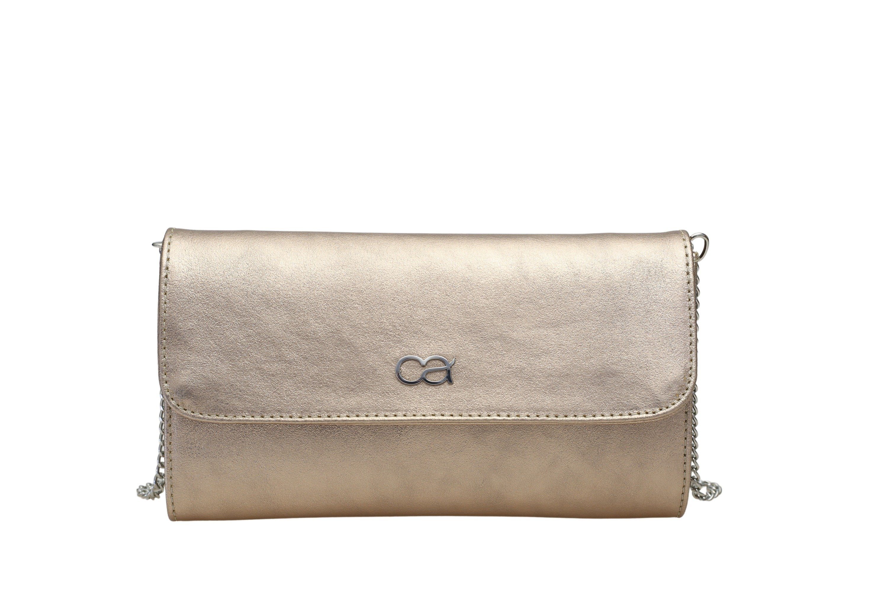 COLLEZIONE ALESSANDRO Clutch Eleganz, aus Leder, mit separaten Fächern