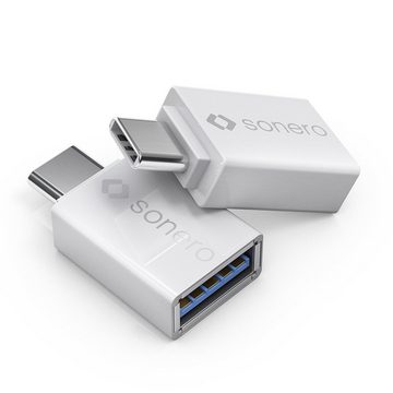 sonero Sonero U-A102 USB-Adapter (USB-C Stecker auf USB-A Buchse) weiß USB-Kabel