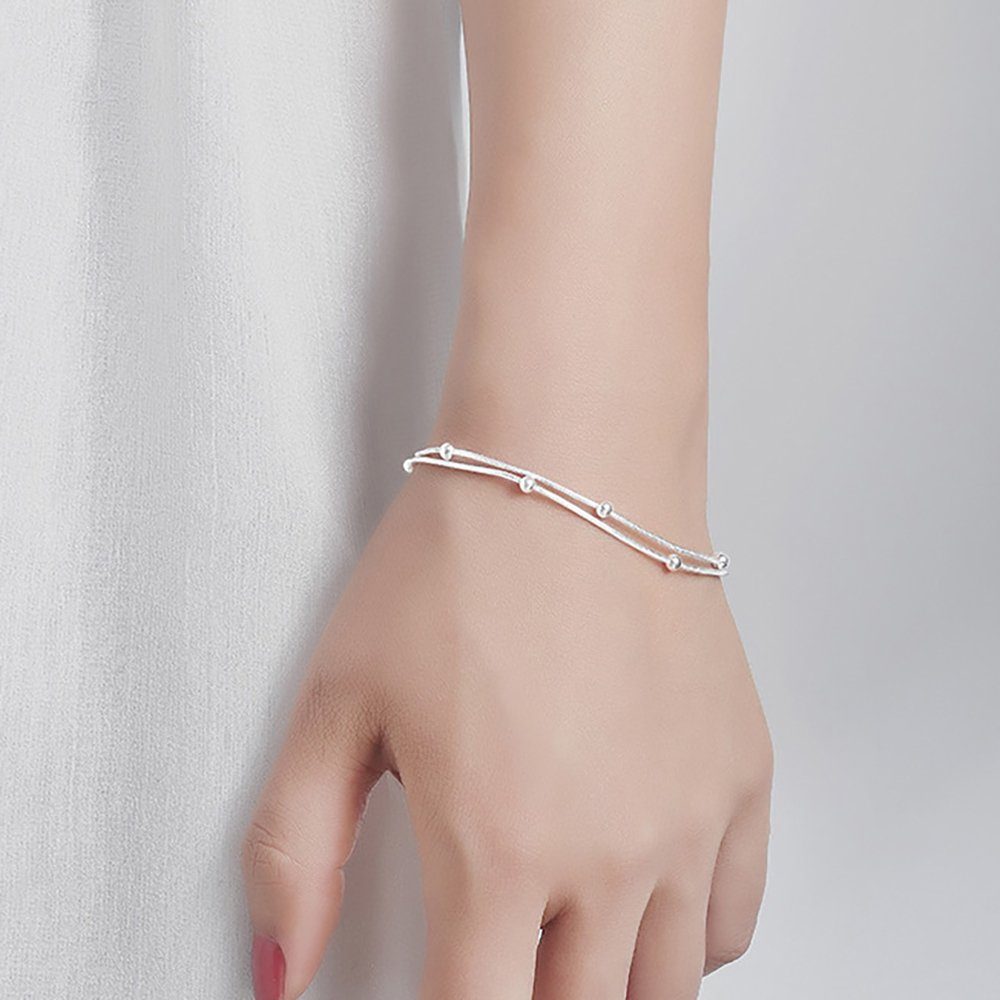 Color Design Silberarmband Armband Silber CD-SMK-41, Armkette mit Kugel, Lä günstig online kaufen
