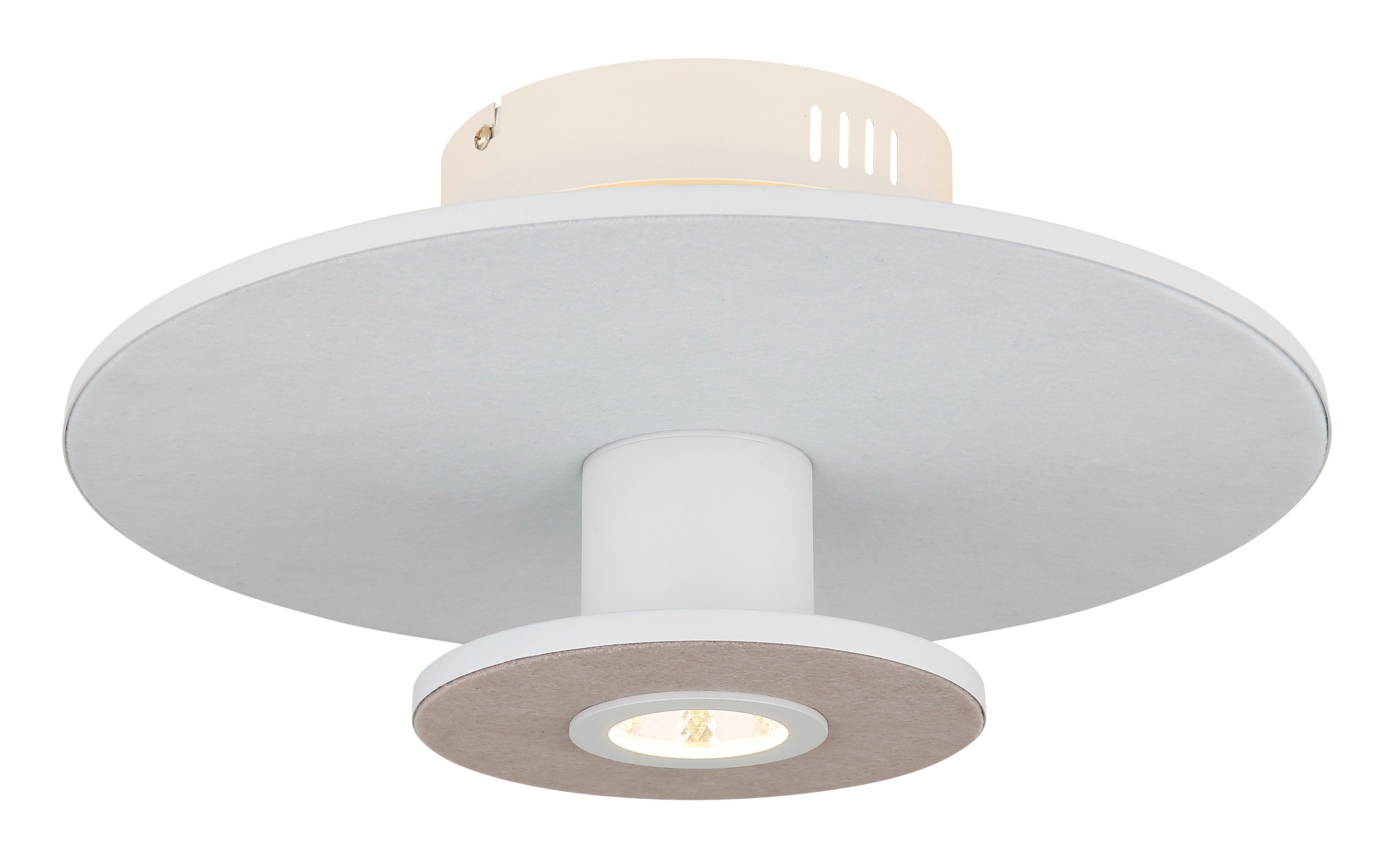 GLOBO LIGHTING LED Deckenleuchte CARTER, Memoryfunktion, LED fest integriert, Warmweiß, Deckenlampe/3 Stufen bei Lichtschein/Wohnzimmer
