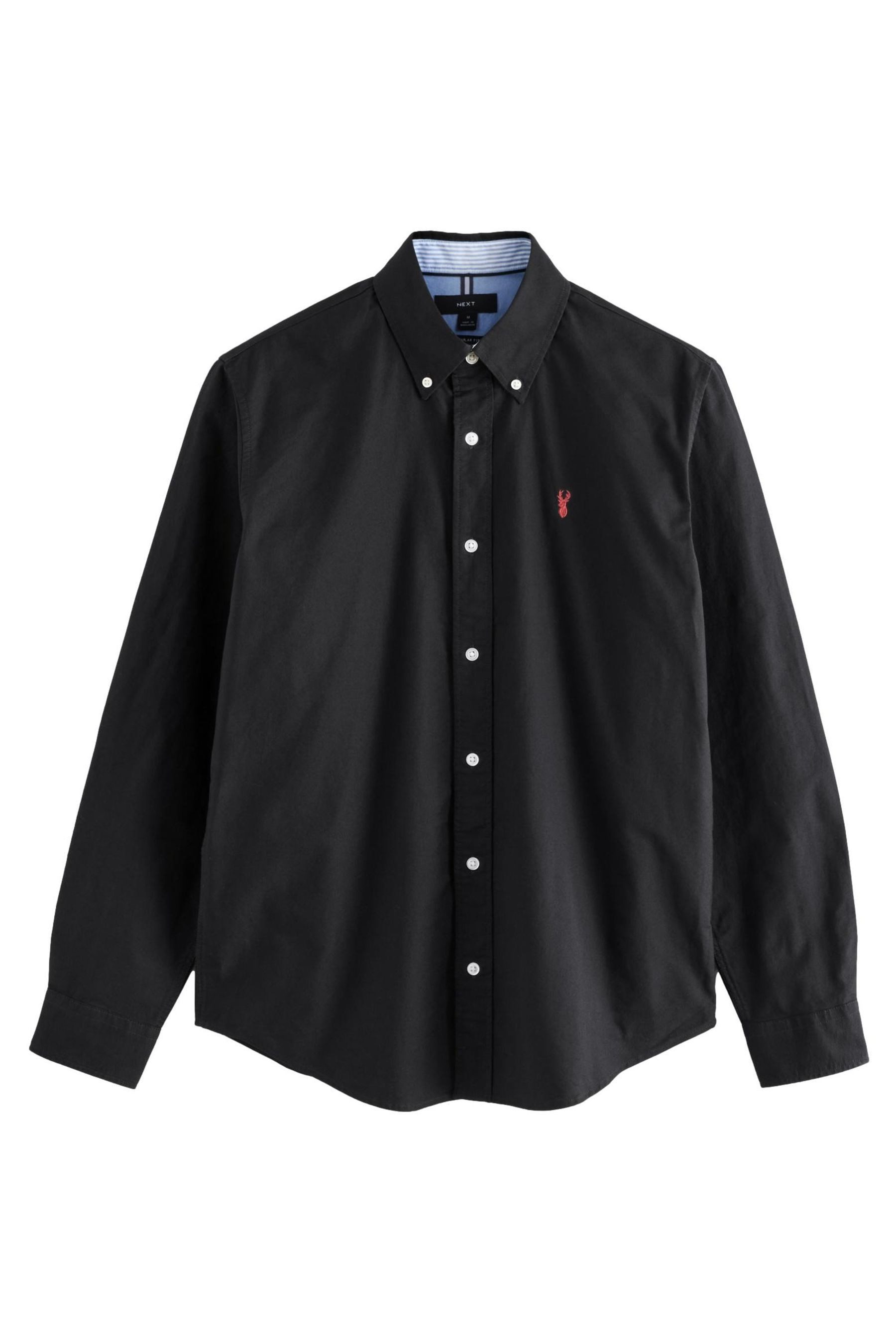 Langarmhemd Regular Fit Oxford-Langarmhemd