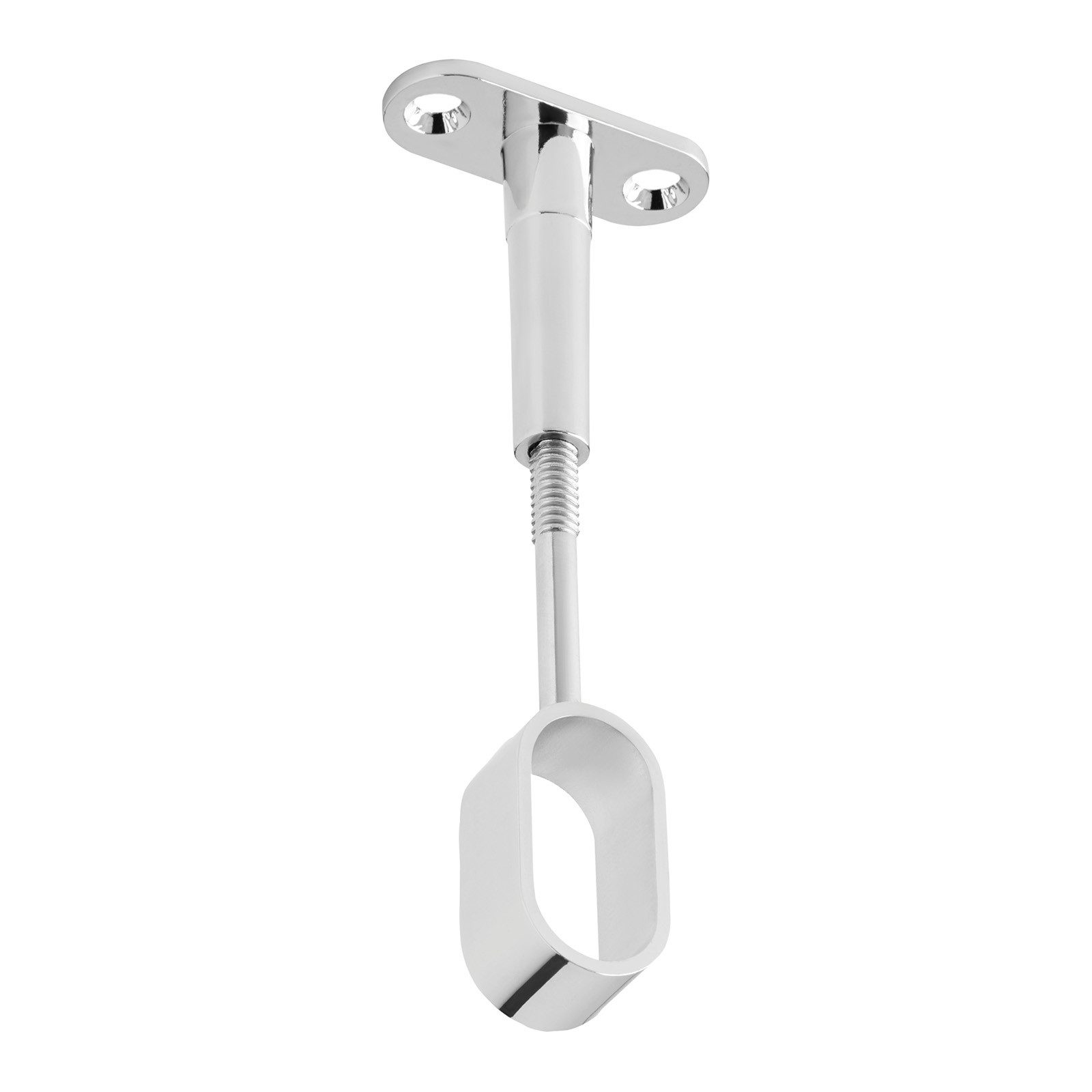 SO-TECH® Garderobenstange Schrankstangenhalter oval chrom poliert günstig online kaufen
