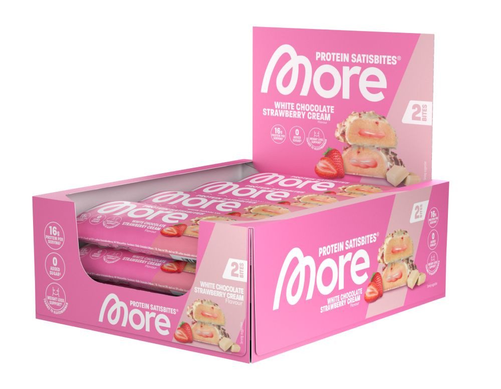 More Nutrition More Nutrition Protein Satisbites- 12 Riegel 2x25g Riegel