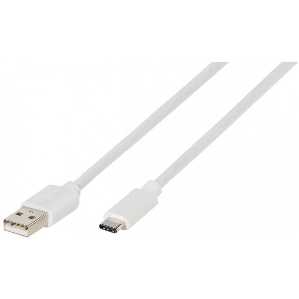 Charging Cable USB-A auf USB-C 0,5 m - Datenkabel - weiß USB-Kabel
