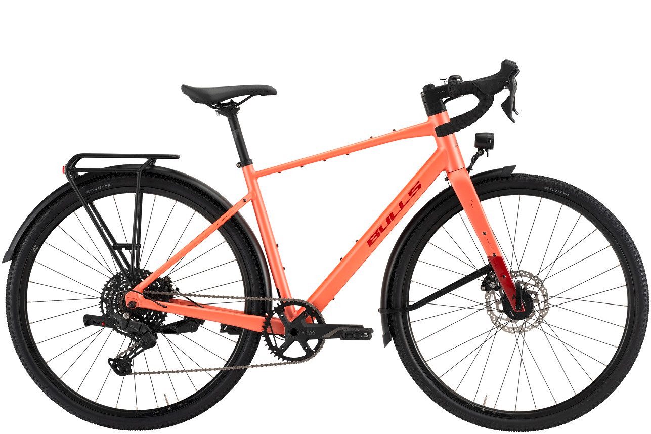Bulls Gravelbike Bulls Daily Grinder 1 orange 2026, 10 Gang SHIMANO Cues RD-U6000, Kettenschaltung
