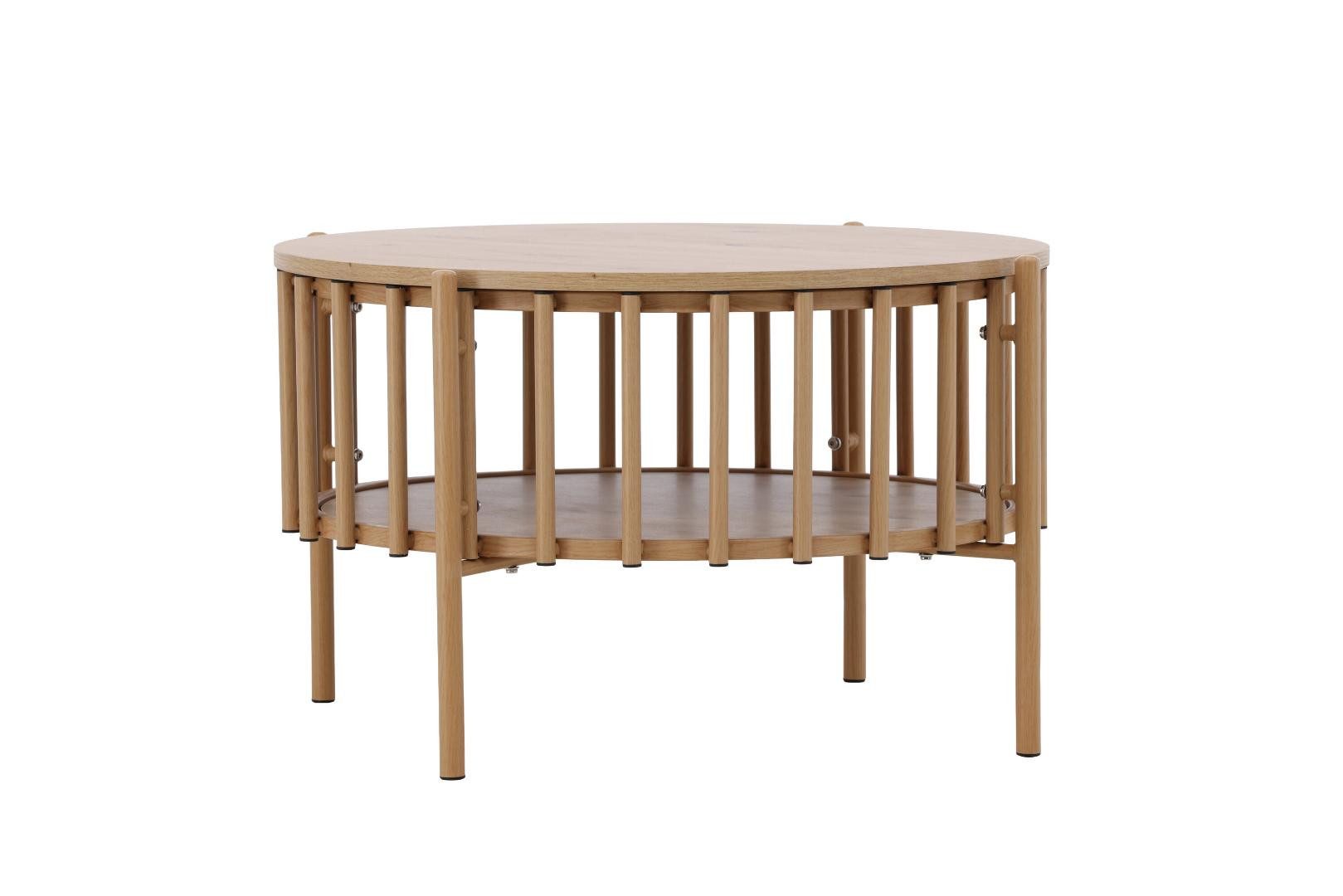 Venture Home Couchtisch Rubbo Couchtisch 1 Regal natur.