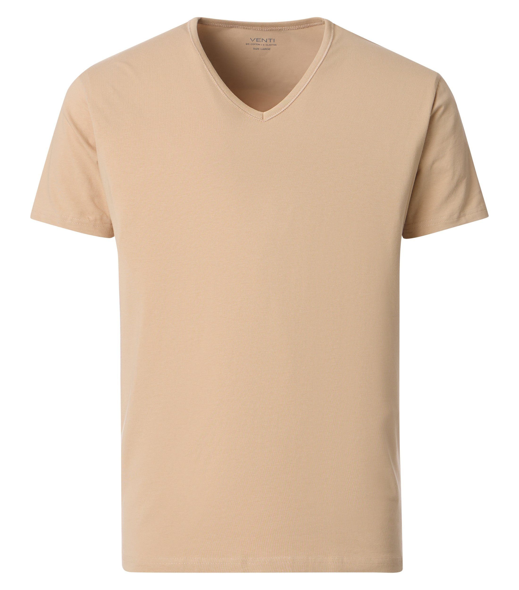 T-Shirt VENTI T-Shirt Doppelpack uni