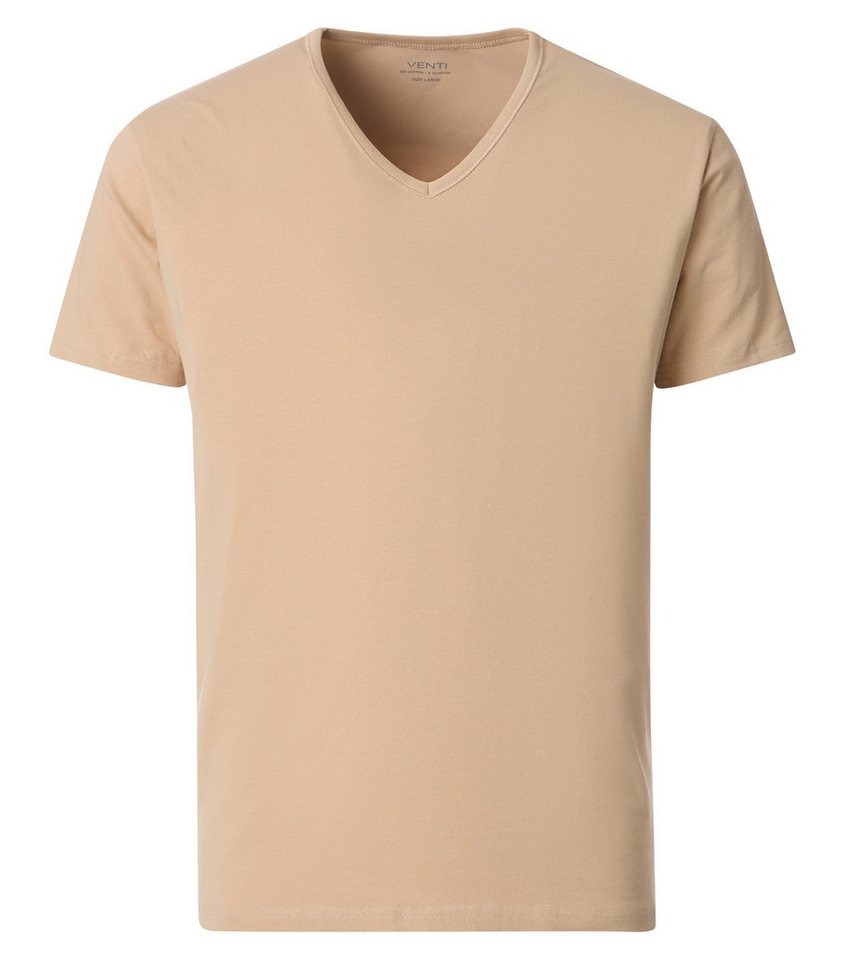 VENTI T-Shirt VENTI T-Shirt Doppelpack uni