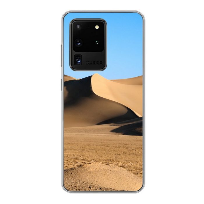 MuchoWow Handyhülle Eine große Sanddüne in einer Wüste Phone Case Handyhülle Samsung Galaxy S20 Ultra Silikon Schutzhülle