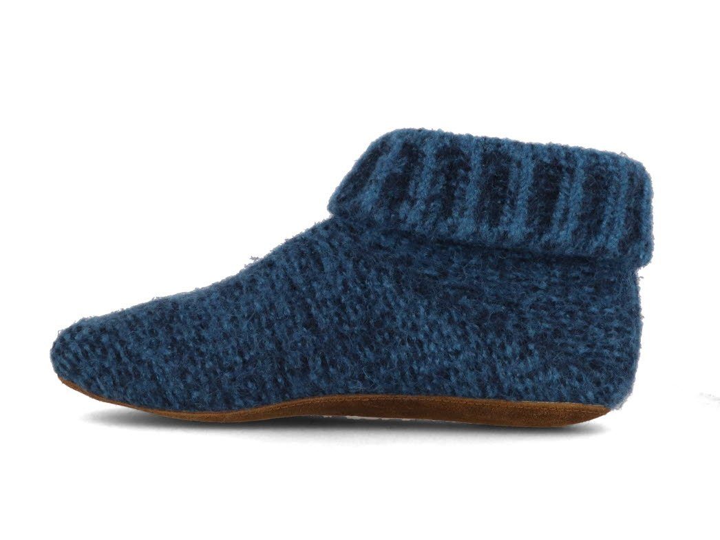 Gottstein Hüttenschuhe Knit Boot Hausschuh reine Schurwolle
