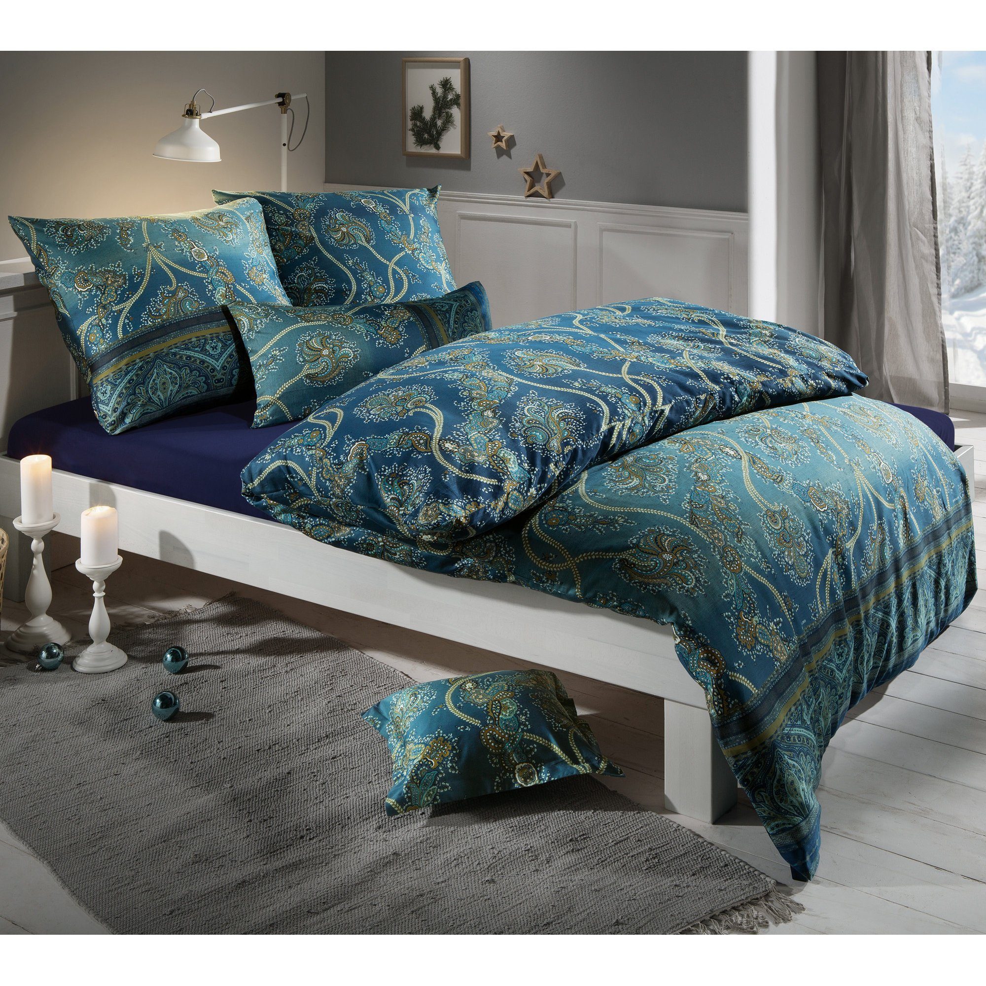 Bassetti Bettwäsche Bettwäsche "Bramante", Mako-Satin, 2 günstig online kaufen
