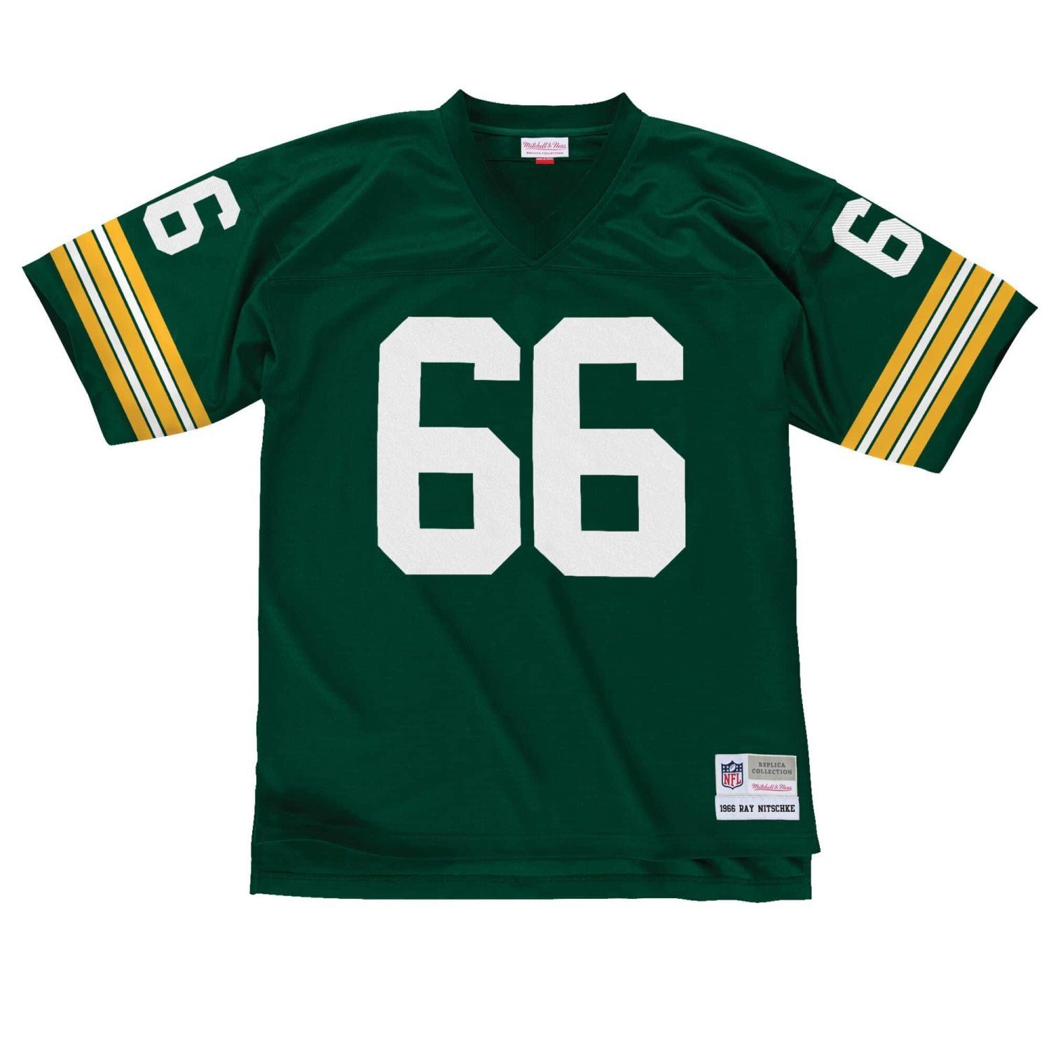 Mitchell & Ness Footballtrikot NFL Legacy Jersey Green Bay Packers 1966 Ray Nits