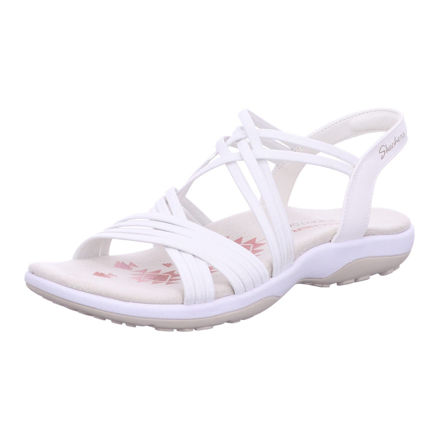 Skechers 163185 WHT Sandalette