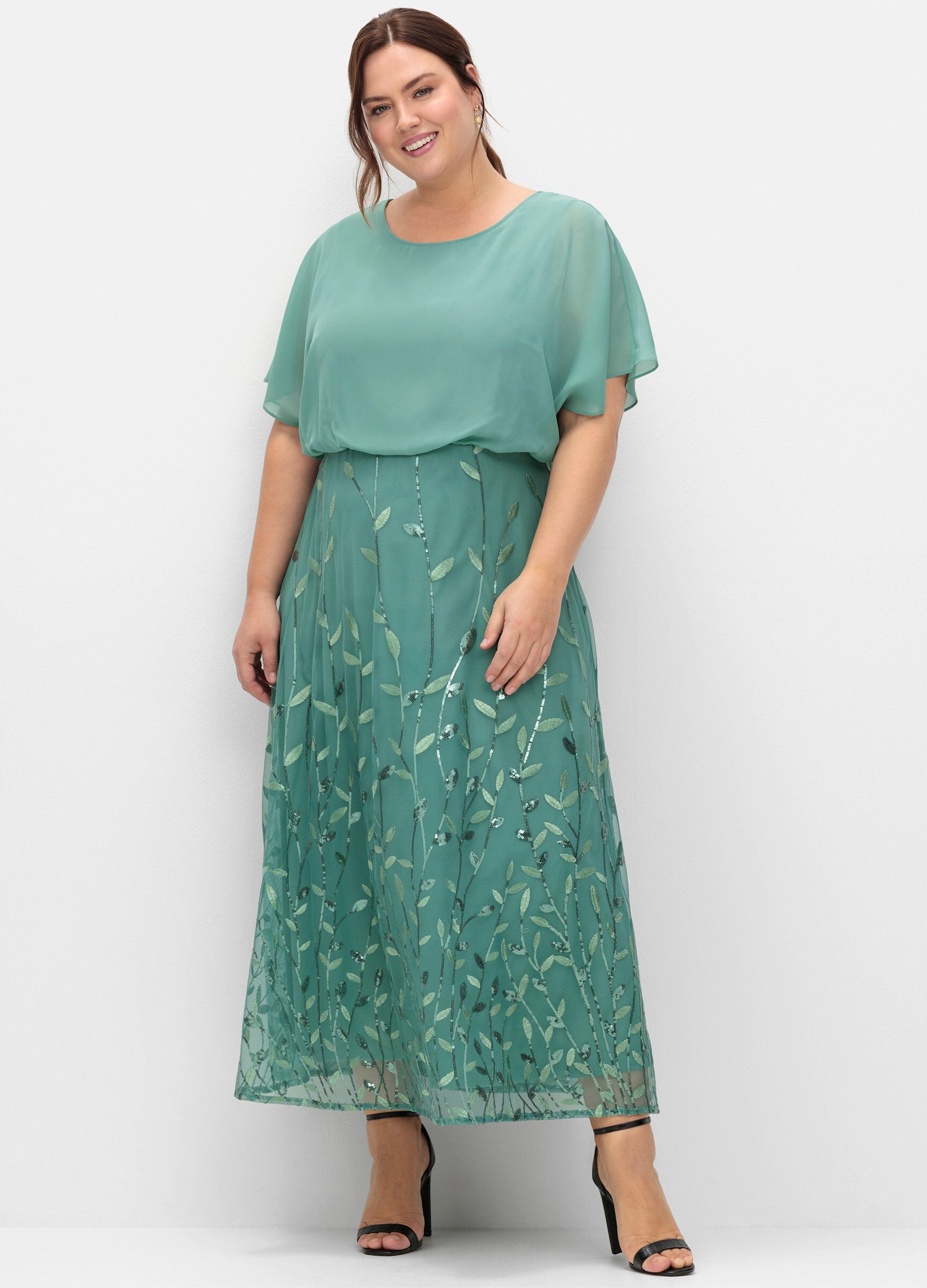 Sheego Etuikleid Abendkleid günstig online kaufen