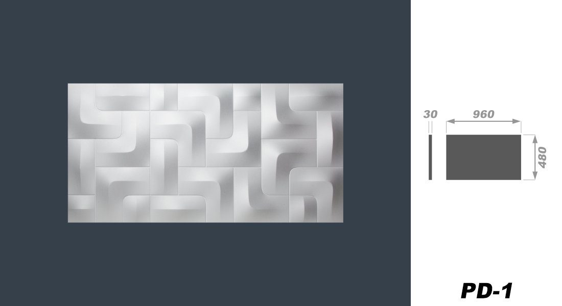 marbet design Wanddekoobjekt PD-1 (3D Wandpaneele günstig online kaufen