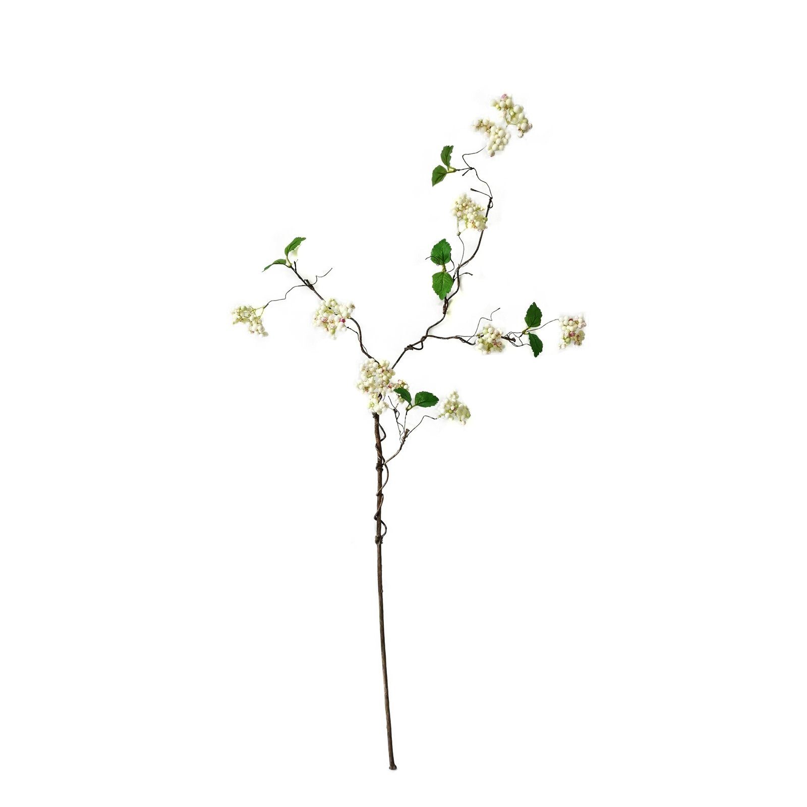 Kunstblume Kunstpflanze Beerenzweig 106 cm Flora Beerenzweig, HTI-Living, Höhe 106 cm