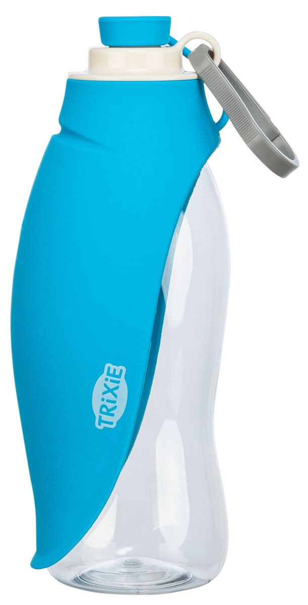 TRIXIE Reisenapf Flasche mit Trinknapf - diverse - 0,55 l