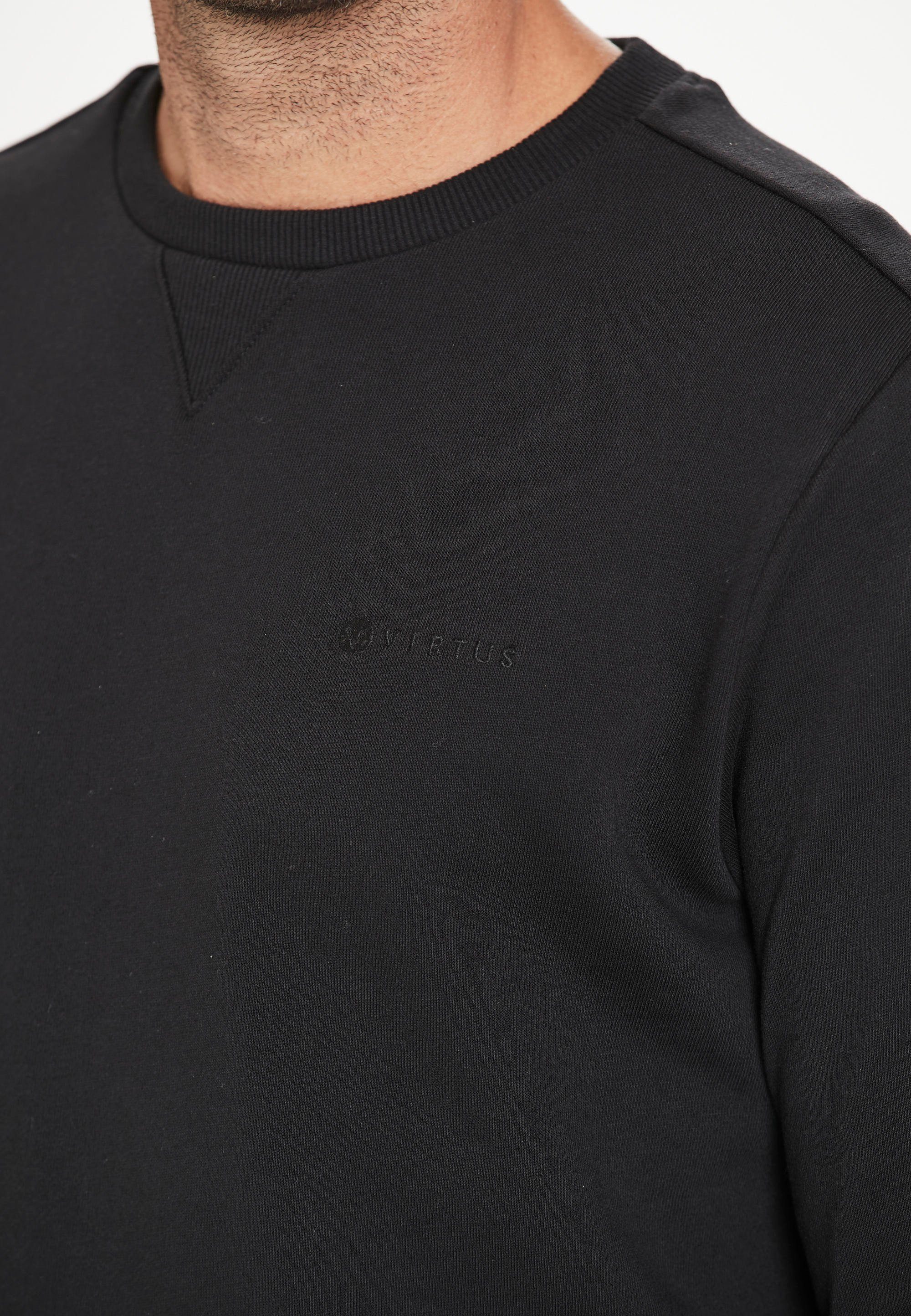 atmungsaktiver Sweatshirt schwarz mit Eigenschaft Lestin Virtus