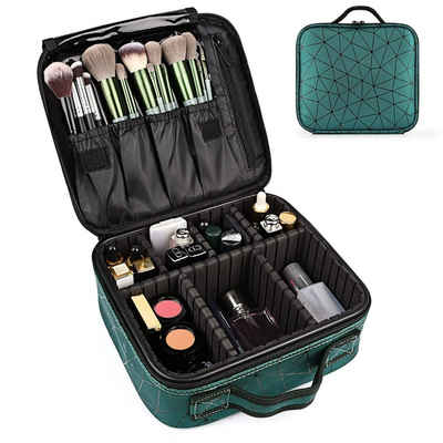 CALIYO Kosmetik-Koffer Kosmetiktasche Portable Reise Make Up Tasche, Makeup Organizer, Tasche Schmink Aufbewahrung Kosmetische Box Wasserdicht Schminktasche