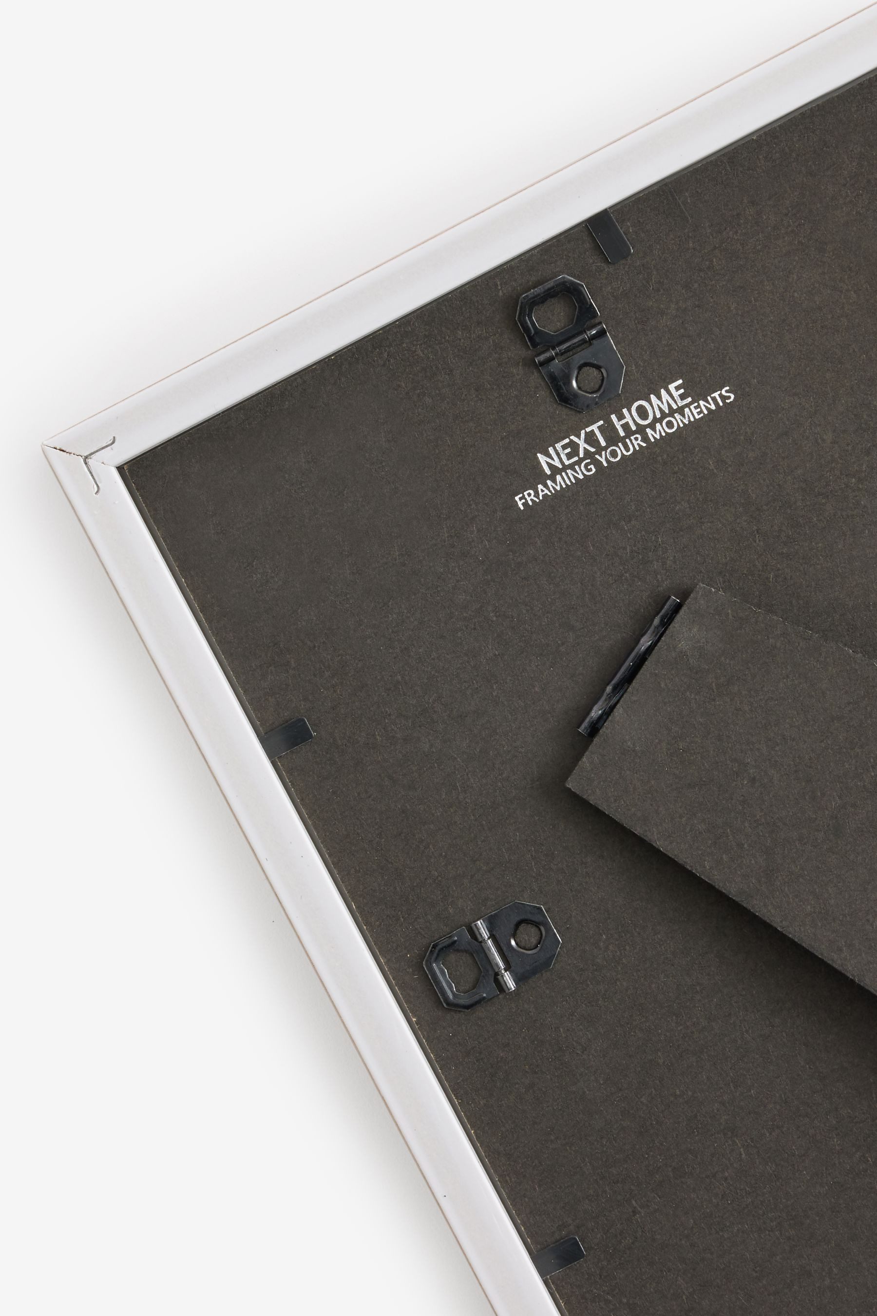 Next Bilderrahmen Fotorahmen Holzoptik mit gestreiftem Passepartout, (1 St) günstig online kaufen