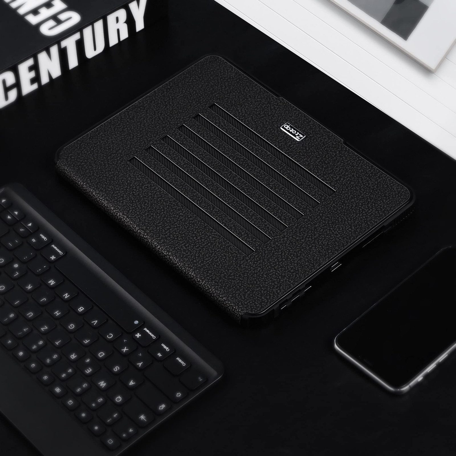 LA CUTE Tablet-Hülle iPad Pro 13 Zoll Hülle 2024 Case Magnetständer Auto Sleep Pencilfach 13 Zoll (2024), 12.9 Zoll (2022/2021/2020), Unterstützt kabelloses Lad – Bild 5 von 5