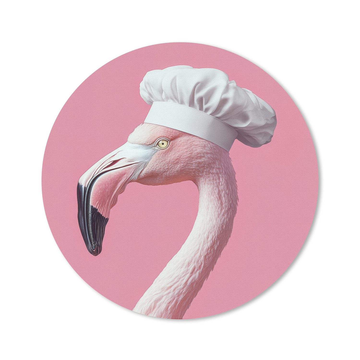 Kochmütze - Flamingo - Rosa