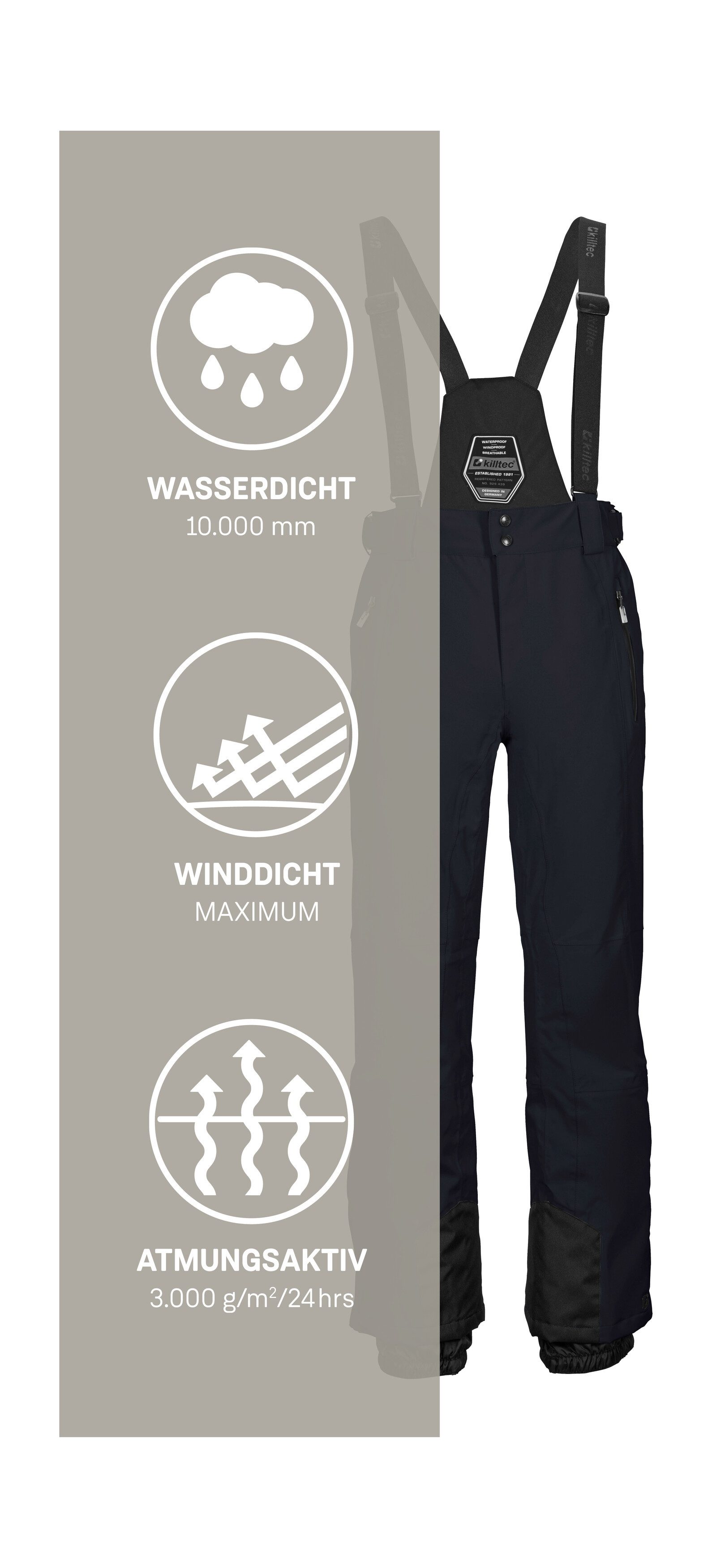 Skihose KSW 100 MN SKI PNTS