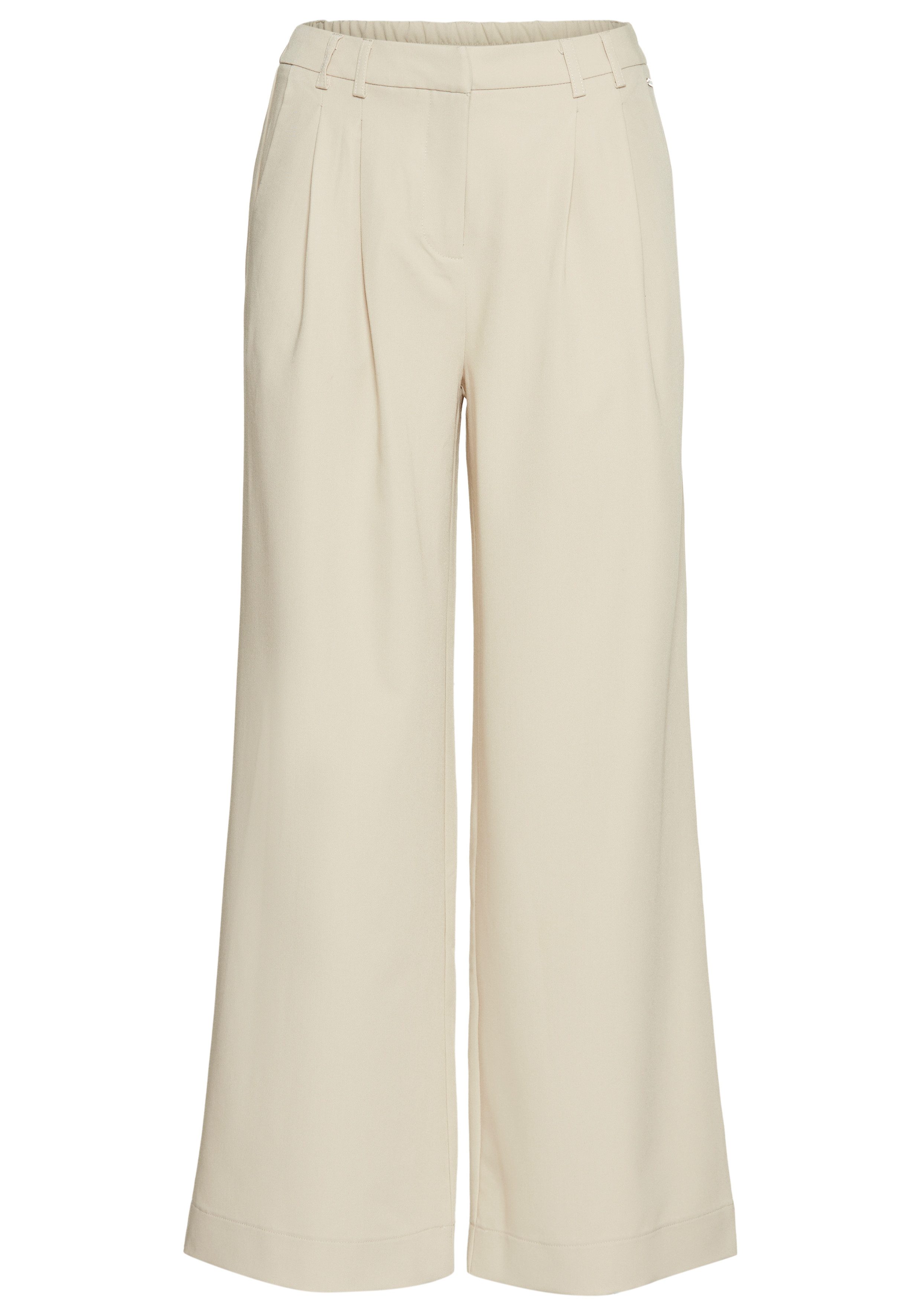 Laura Scott pleated wide-leg trousers